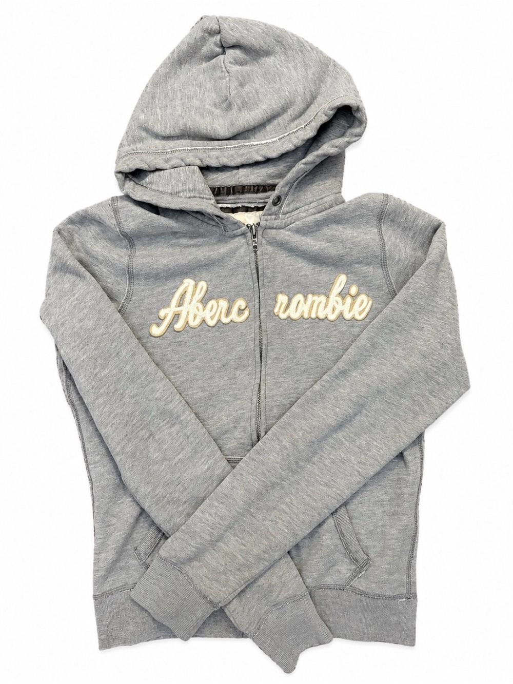 Y2K Vintage Abercrombie & Fitch Grey Hoodie